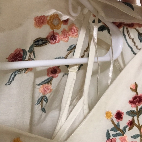 Zara Embroidered Cotton Dress - Picture 7 of 7